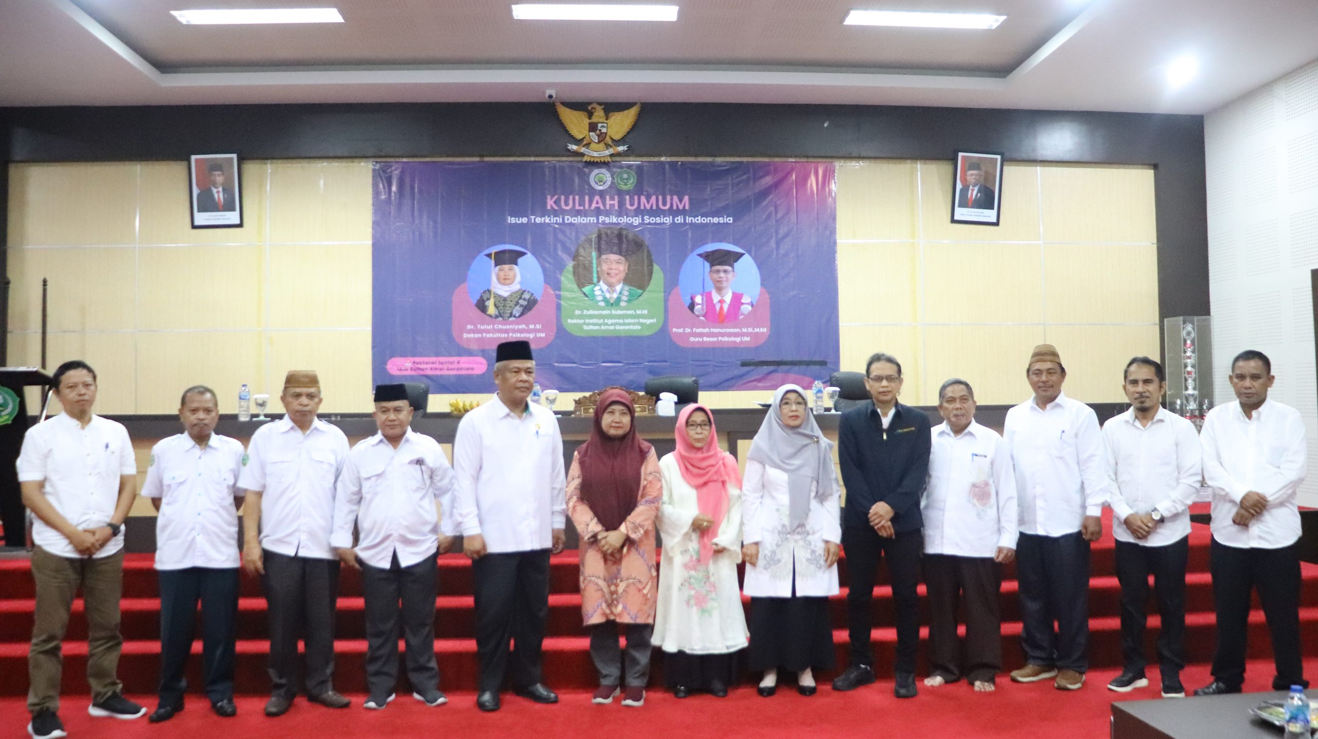 KULIAH UMUM FPsi UM dan IAIN SULTAN AMAI GORONTALO