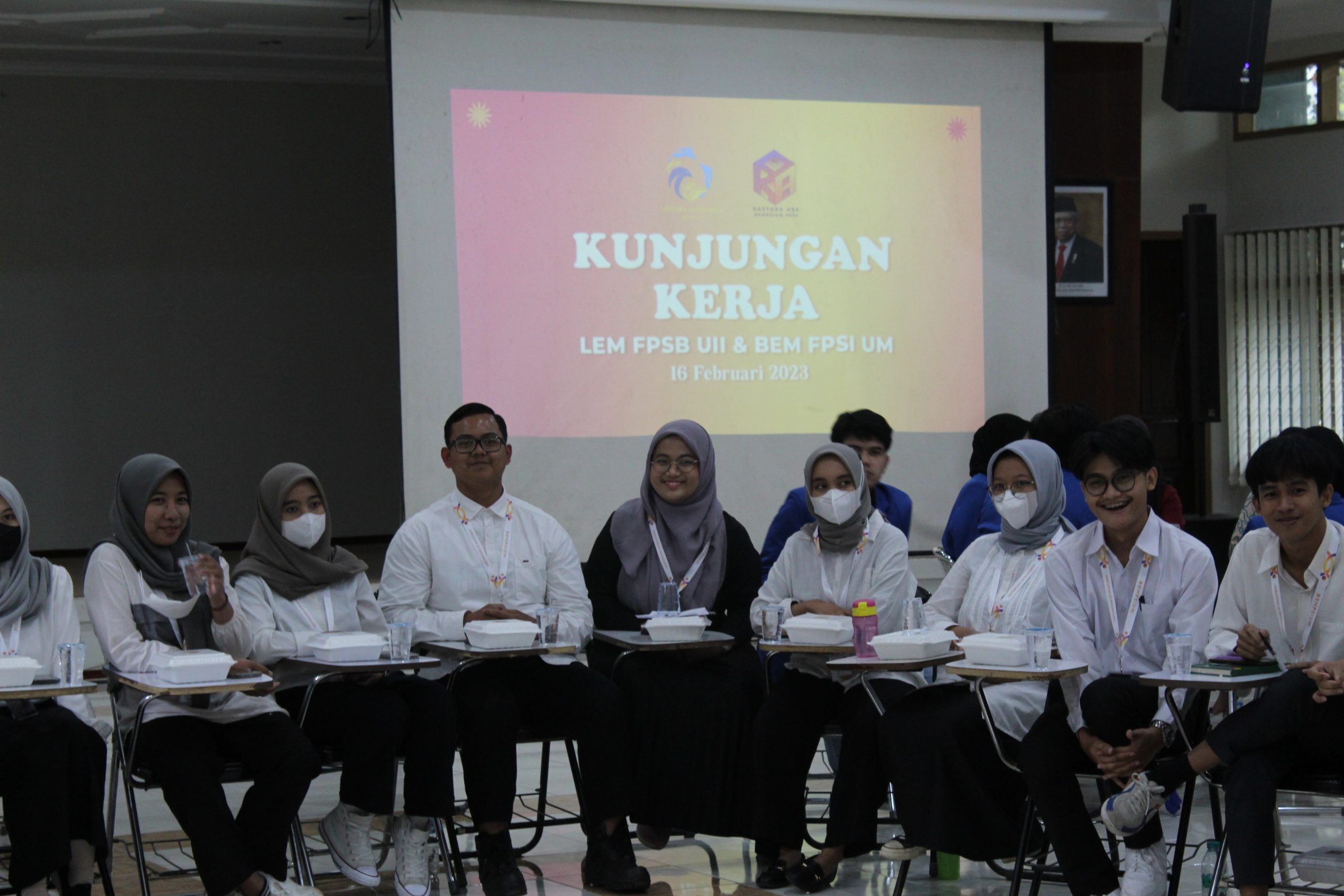 Kunjungan Kerja BEM FPSB  Universitas Islam Indonesia