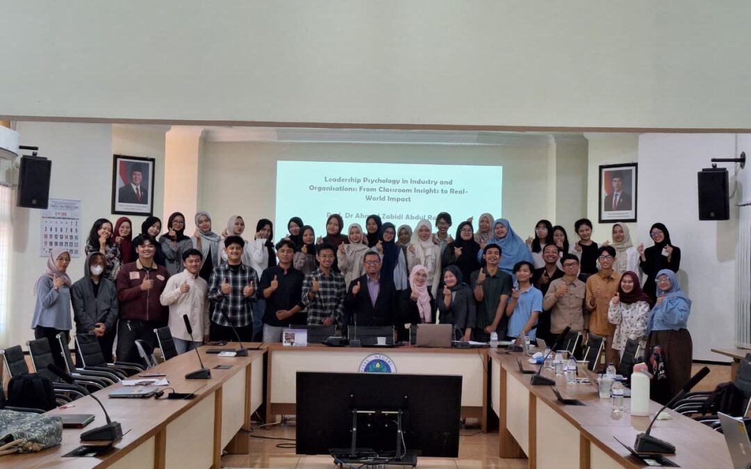 Dorong Internasionalisasi Mahasiswa, Psikologi UM Hadirkan Pakar Universiti Malaya