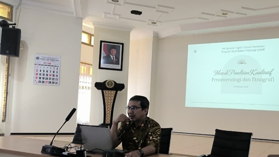 Prodi S3 Psikologi Pendidikan UM Selenggarakan Kuliah Tamu untuk Penguatan Kompetensi Riset Kualitatif Mahasiswa